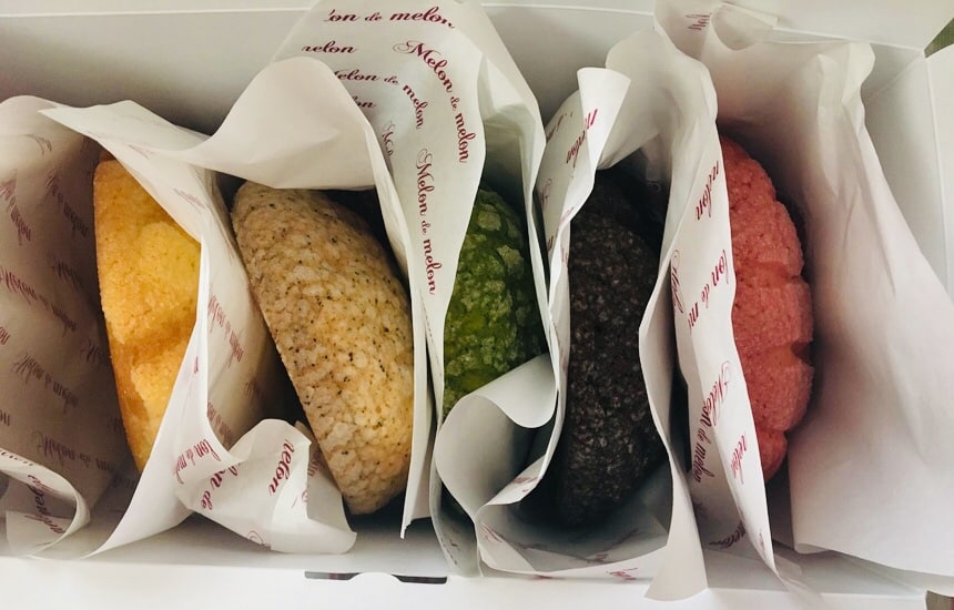 メロンパン専門店『Melon de Melon』化粧箱中身